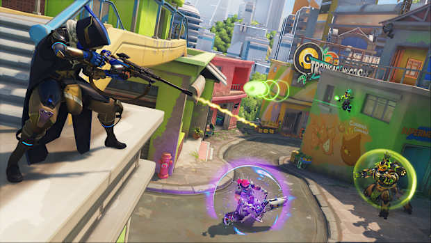Ana sniper gameplay Overwatch 2
